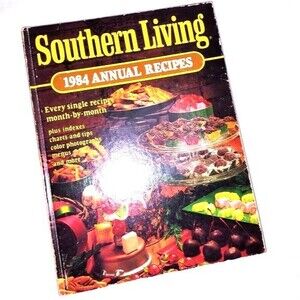 Vintage "Southern Living 1984‎ Annual Recipes" Cookbook